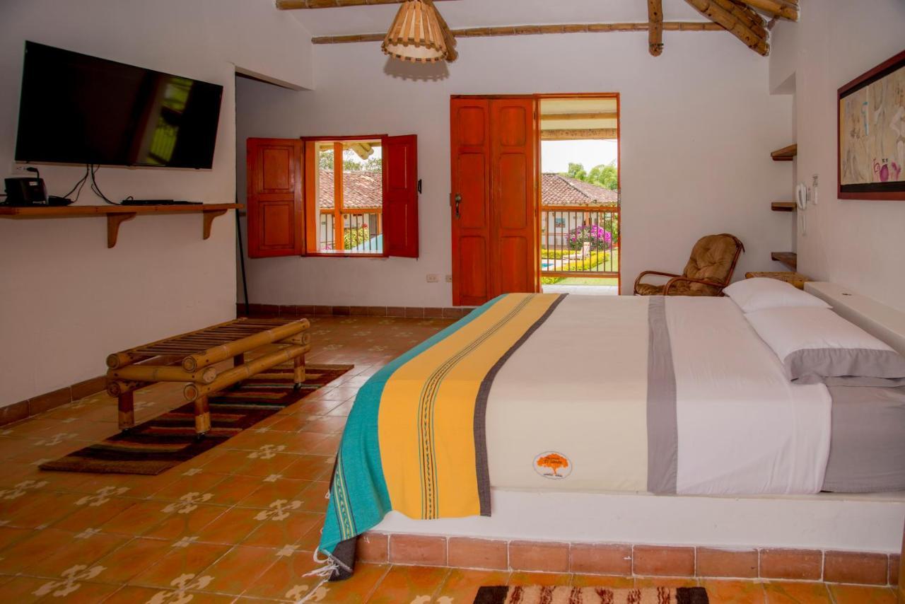 Вилла Hacienda El Saman Кимбайя Экстерьер фото